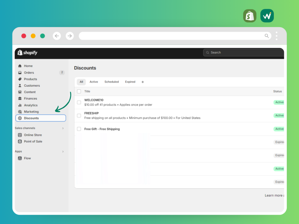Shopify combine discounts, how to enable combining discounts on Shopify