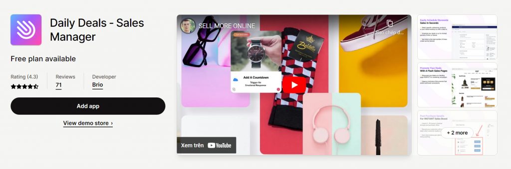 Daily Deals Flash sales app