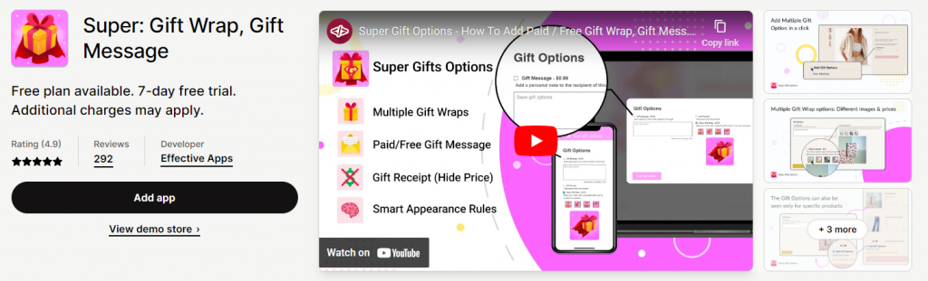 Multiple Gift Wraps