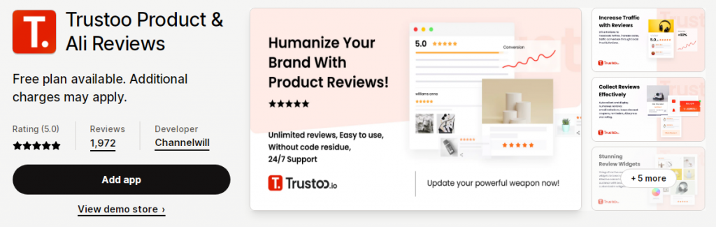 Trustoo Product & Ali Reviews