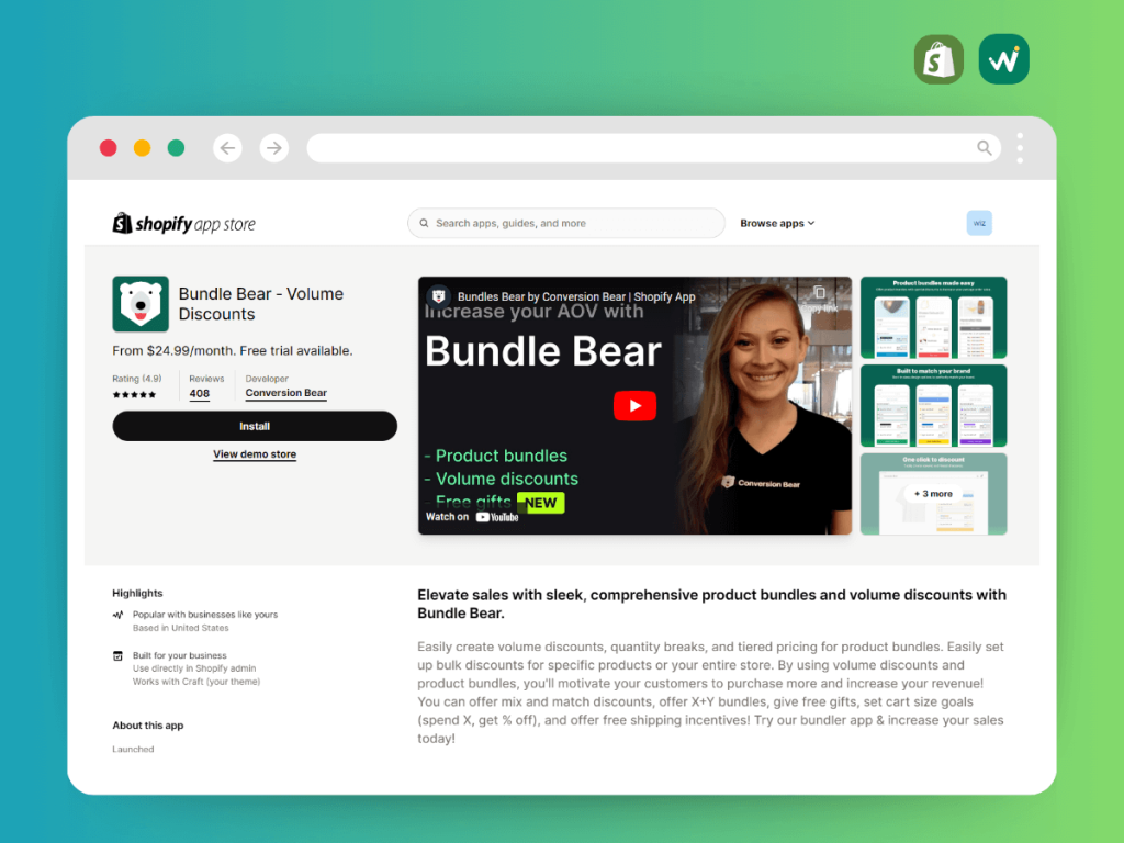 Shopify quantity discount app