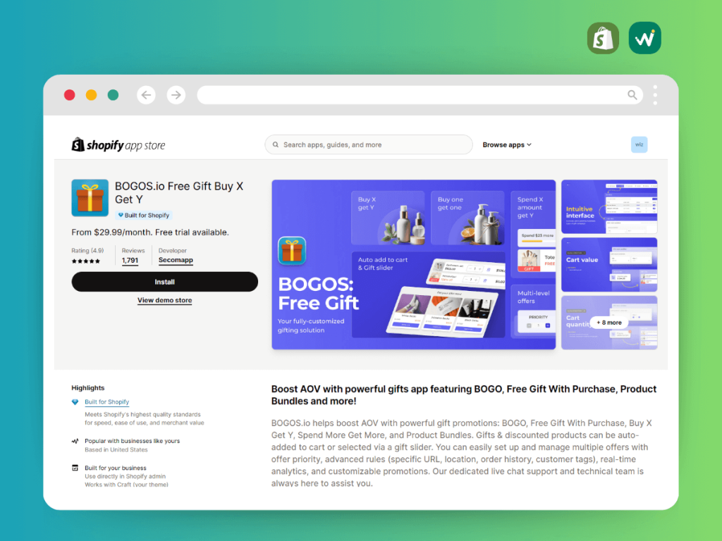 BOGOS.io Shopify App