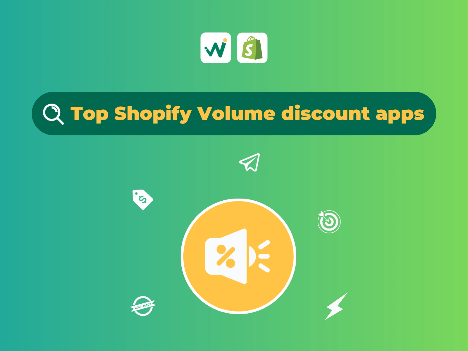 top volume discount app