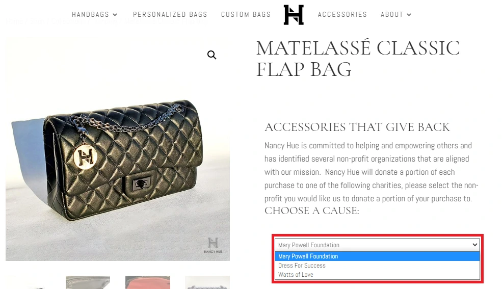 Shopify sales promotion examples donation part of purchase