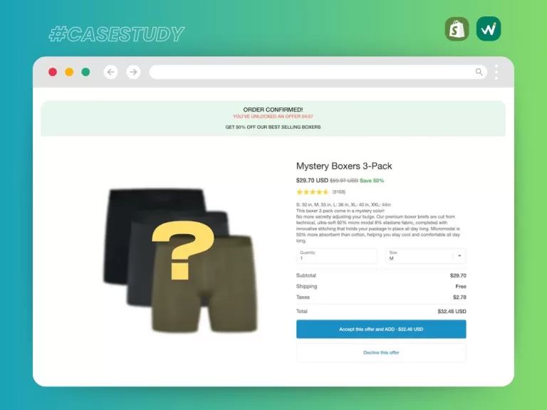 True Classic - Creating Urgency with Mystery Offers