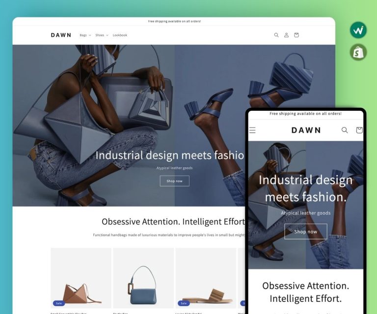Dawn: Best Free Shopify Theme for Jewelry Stores, Best free theme on Shopify