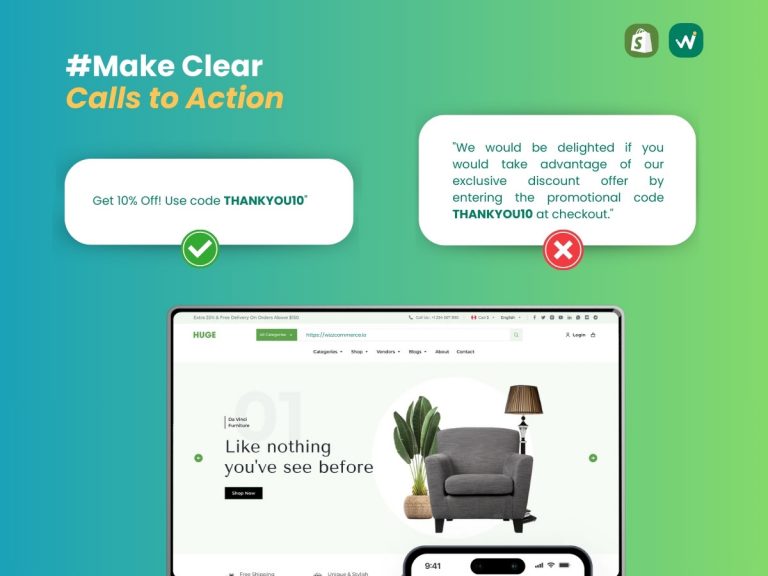 Make a clear CTA