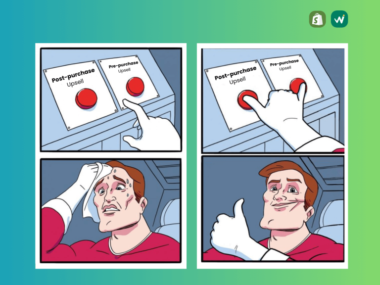 post-purchase vs pre-purchase upselling