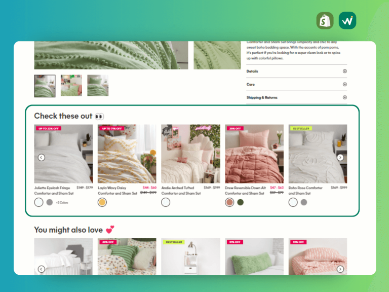 shopify cross-selling examples