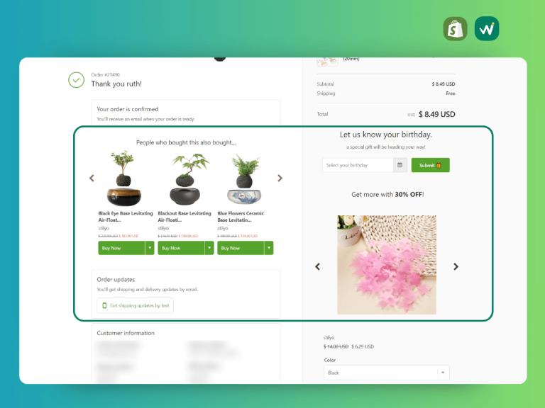 shopify cross-selling examples