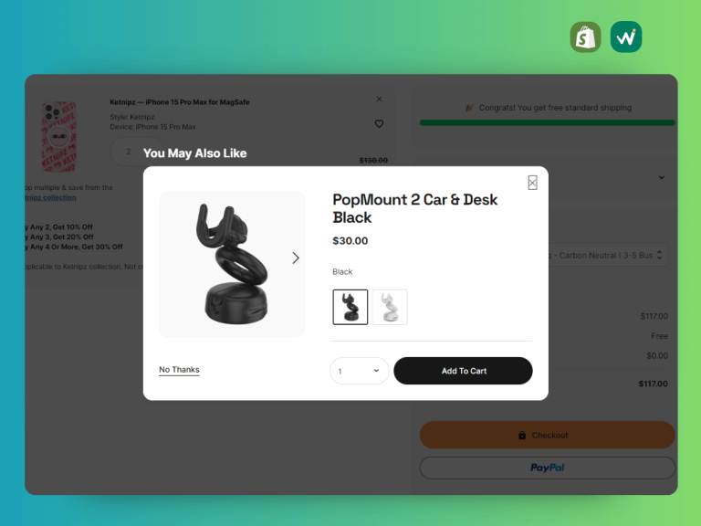 shopify cross-selling examples