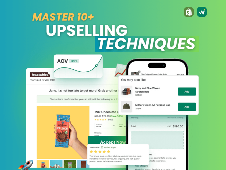 master 10 upselling techniques for shopify stores