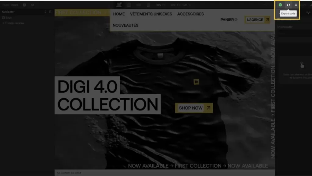 convert webflow to shopify theme
