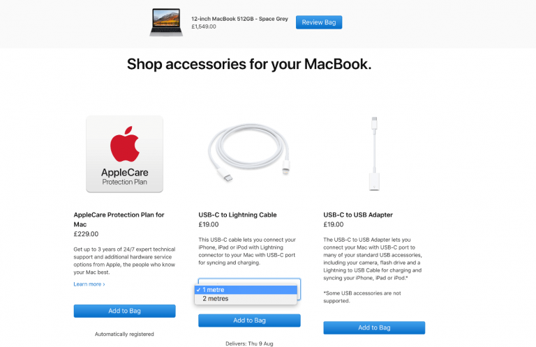 AppleCare+ Upsell Strategy