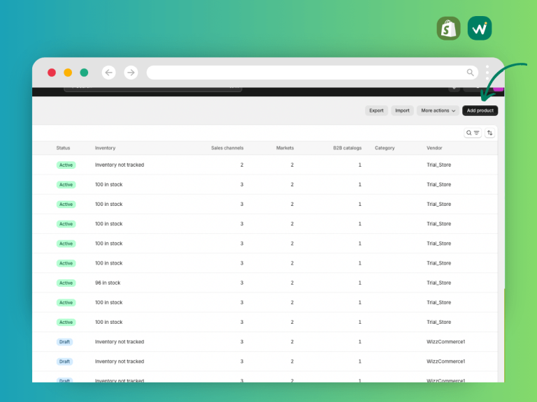 how to add product to shopify store