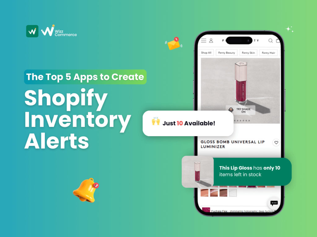 Shopify inventory alerts app, Shopify stock alterts app