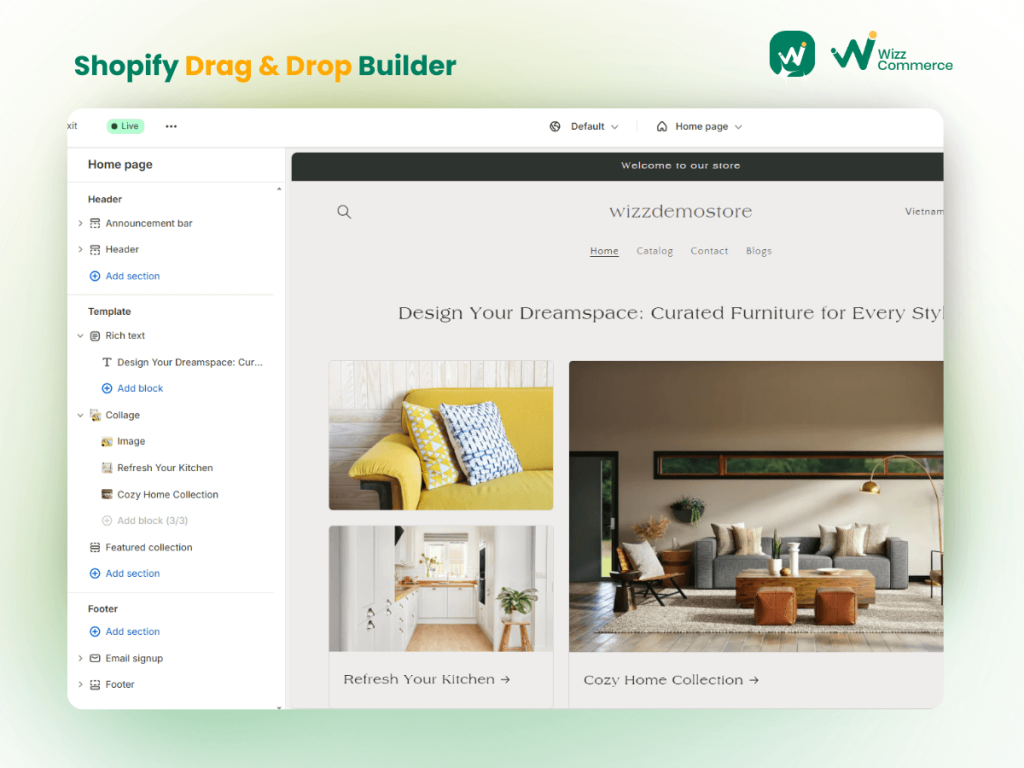 top ecommerce website builder compared Shopify