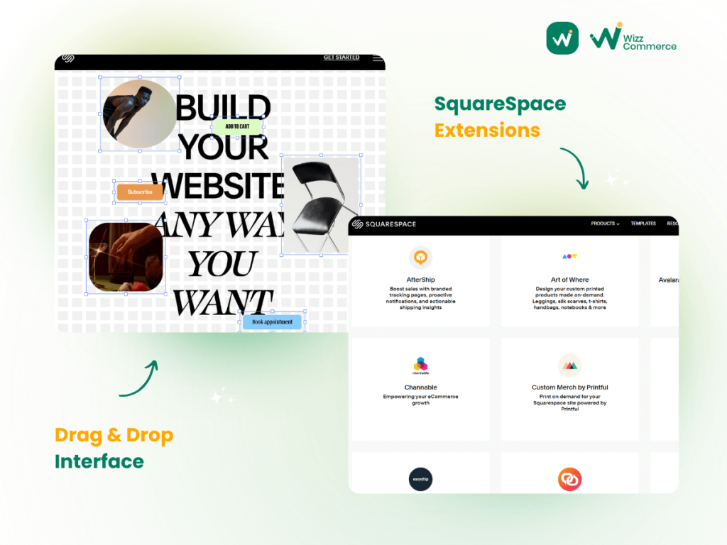 SquareSpace top ecommerce website builder