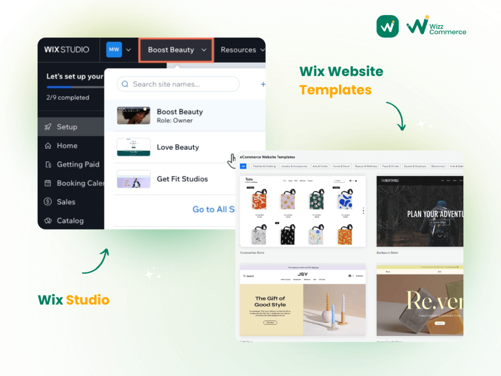 wix top ecommerce website builder