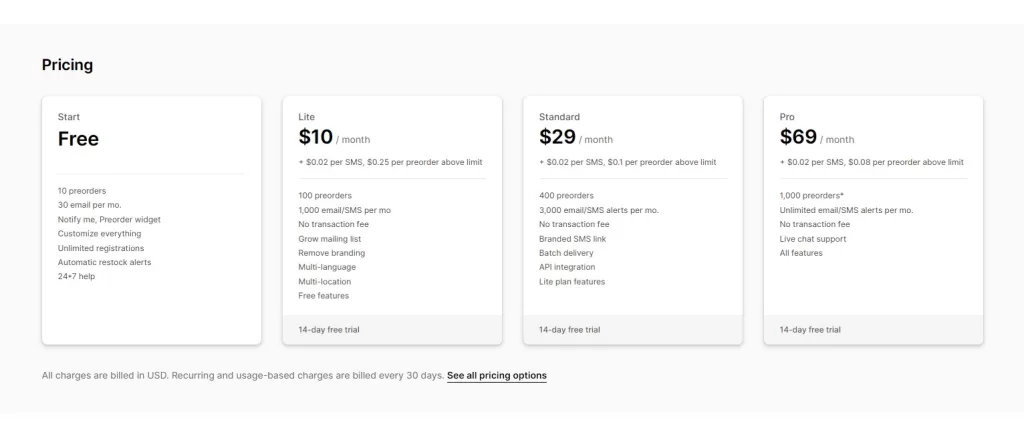 pre-order stoq pricing