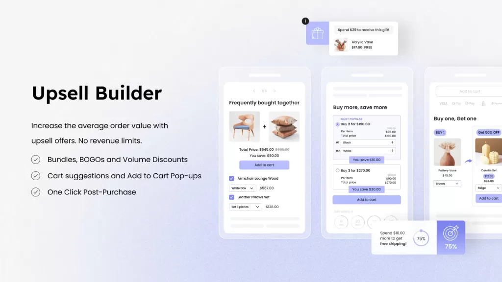 shopify app bundles, Vitals: Reviews, Bundles (40+)