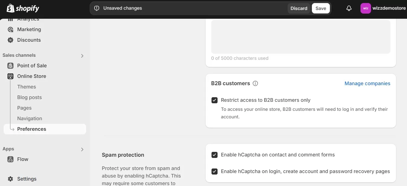 How to restrict access for only B2B customers on Shopify
