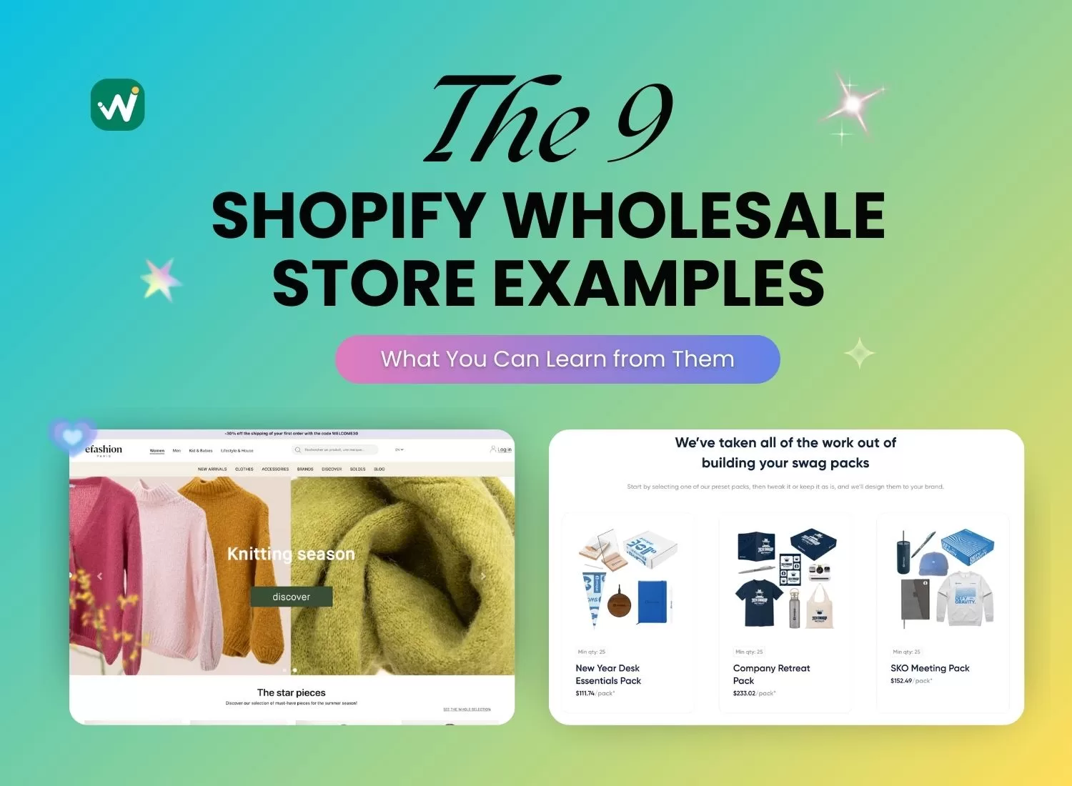 Shopify wholesale store examples