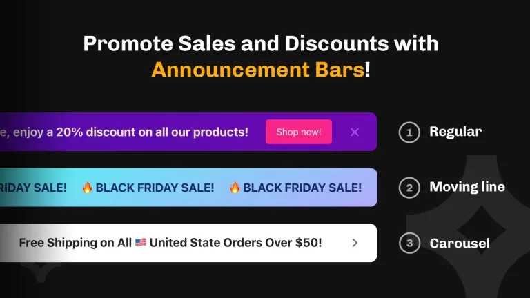 how to add announcement bar in shopify