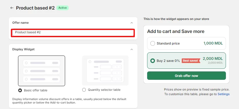 volume discounts quantity breaks set up shopify app