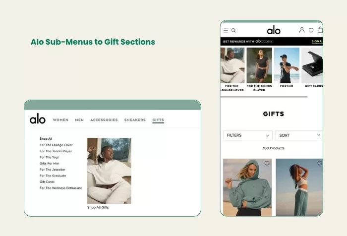 alo ux-enhancement-sales-holiday-shopify-for-gift-guide