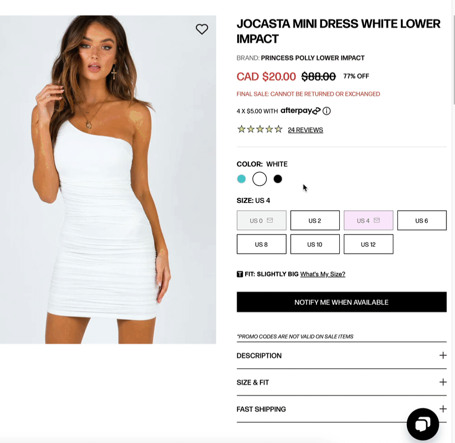 Use Visual Search to Suggest Alternatives​ for out of stock items