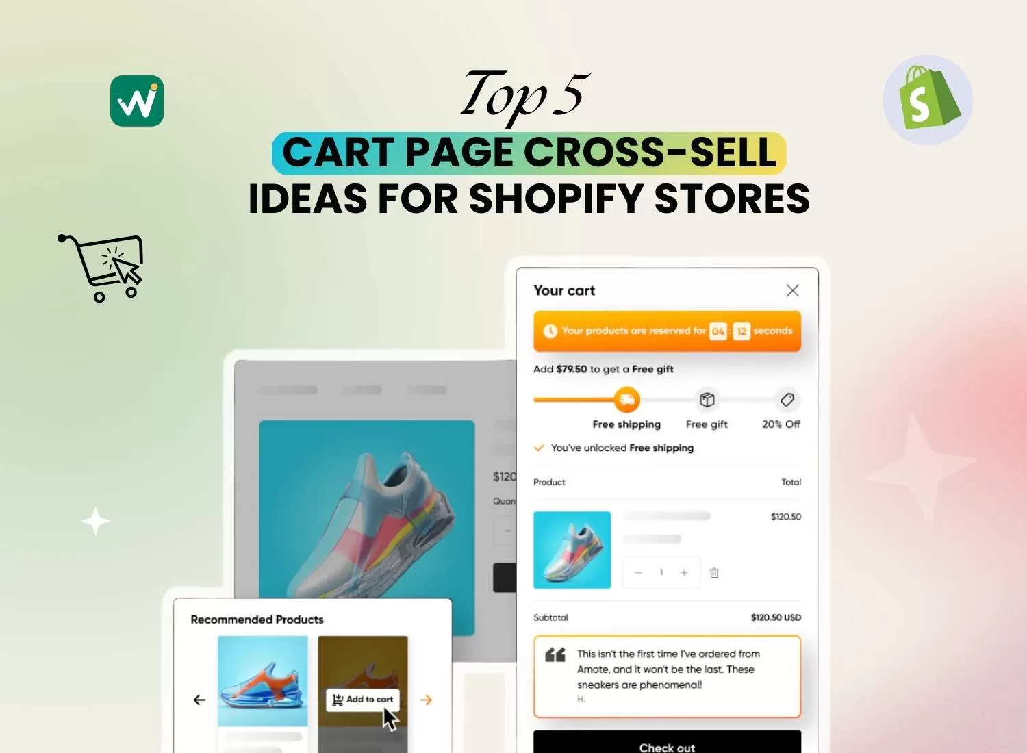 5 Creative Cart Page Cross-Sell Ideas for Shopify