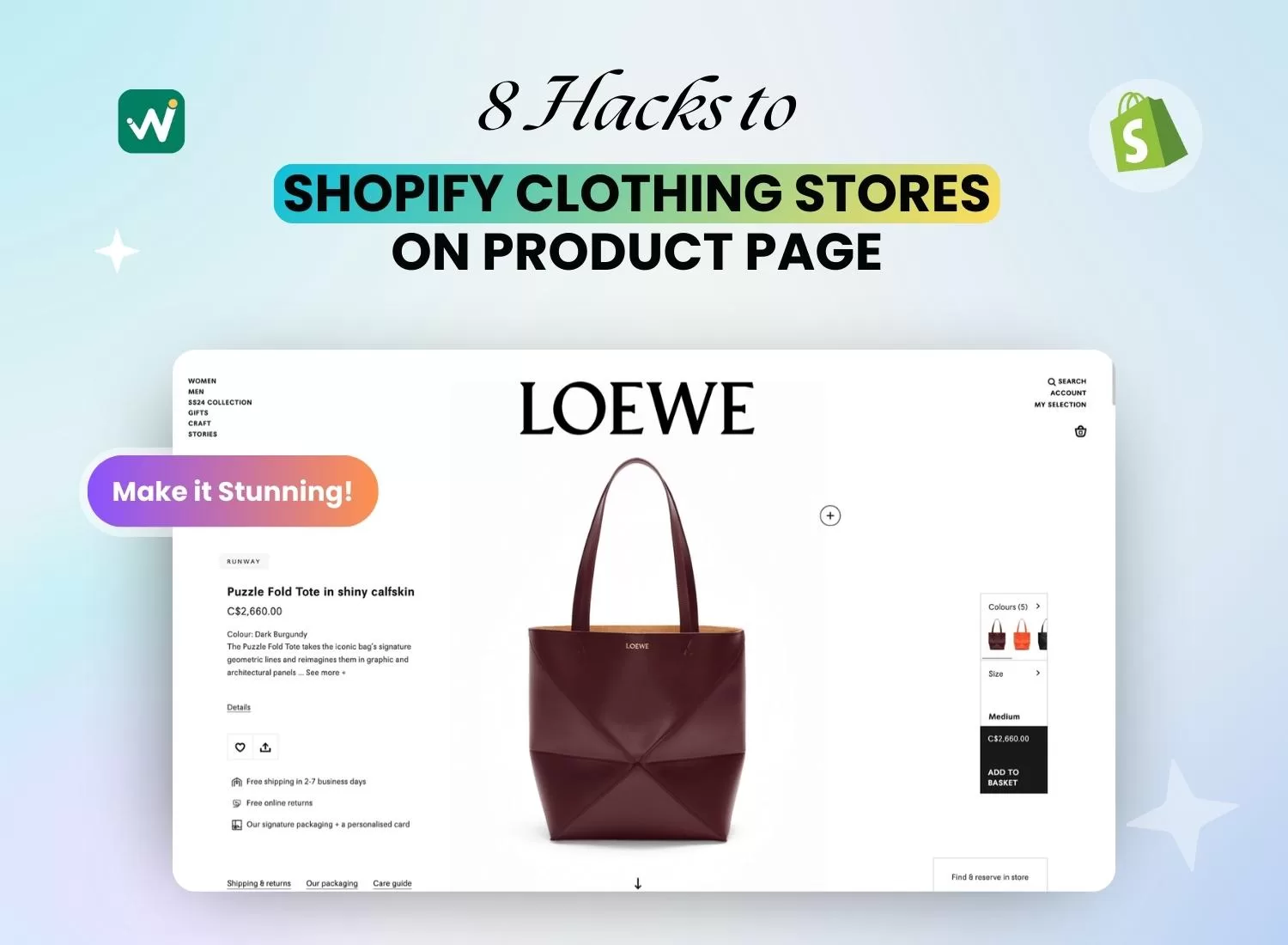 Elevate Your Shopify Clothing Store: 8 Product Page UX Hacks​