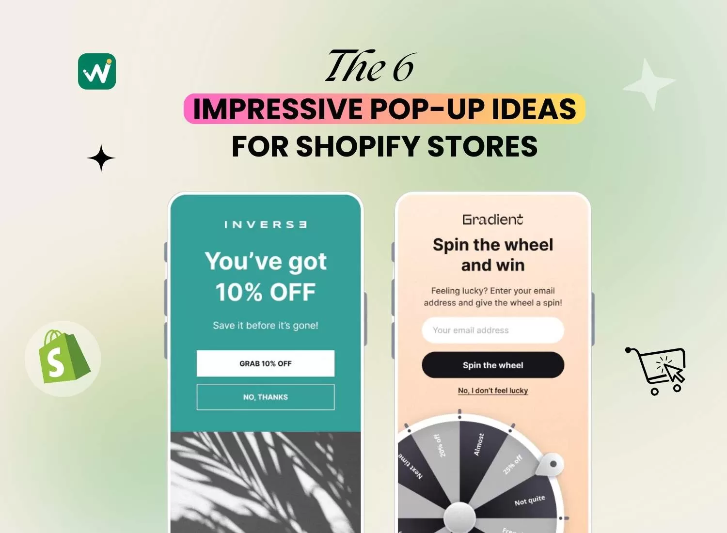 6 Most Impressive Popup Examples for Shopify Stores​