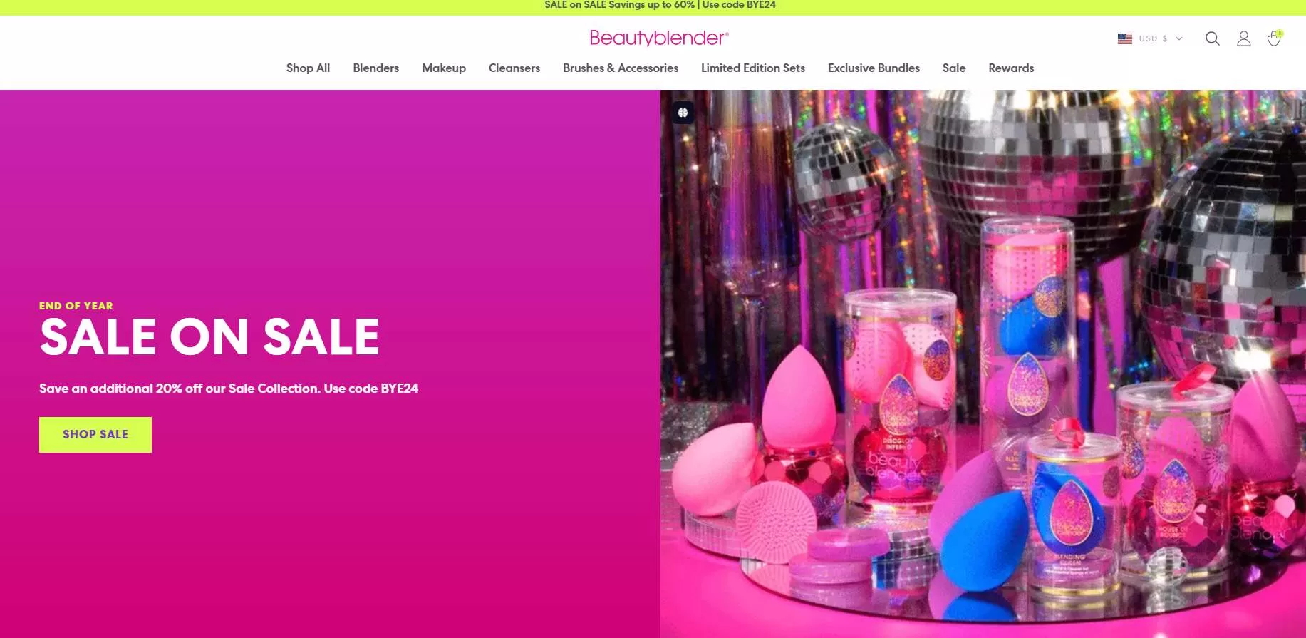 Beautyblender: Example of a Top Dropshipping Store in the Beauty Category