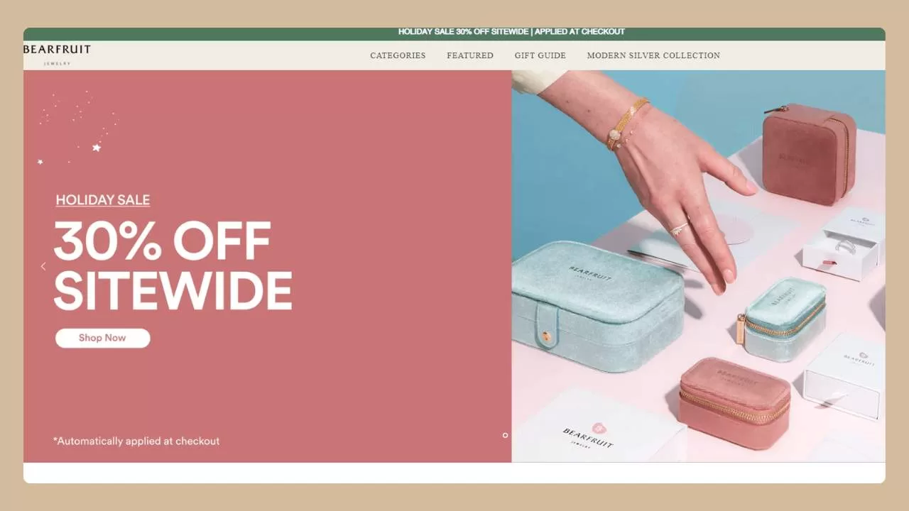 jewelry store example barefruit