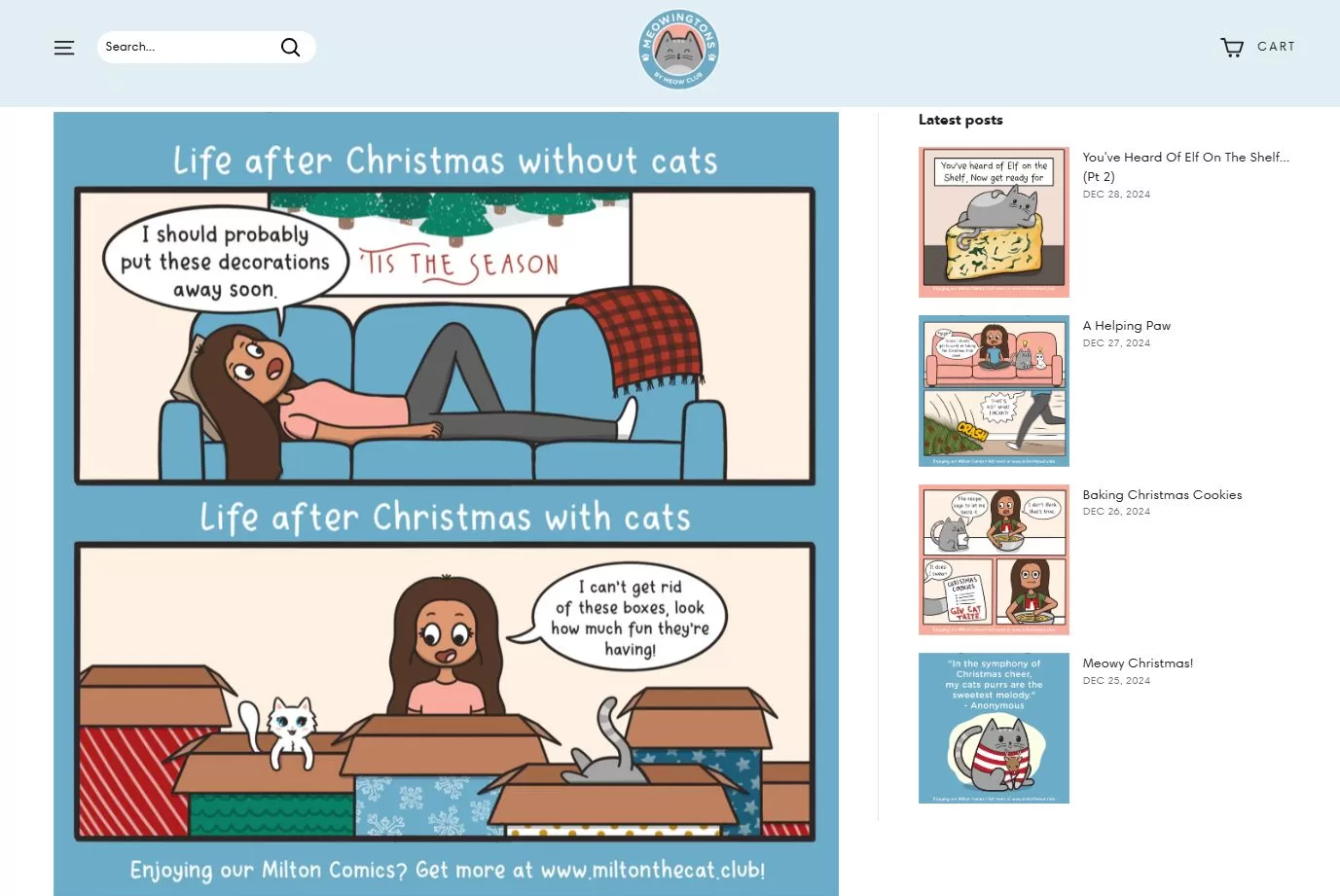 Meowingtons: A Fun & Successful Dropshipping Store for Pet Lovers Cosmic