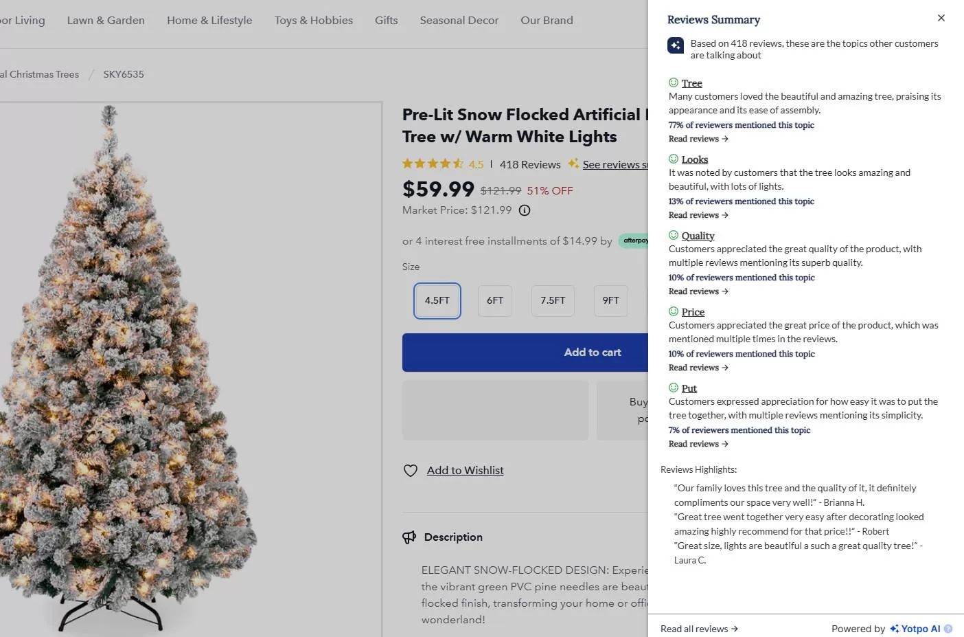6. Best Choice Products: Versatile Dropshipping Website review summary
