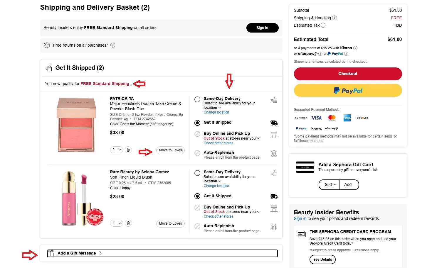 6 Ideas for Shopify Cart Page Promotions & UX Enhancement ​