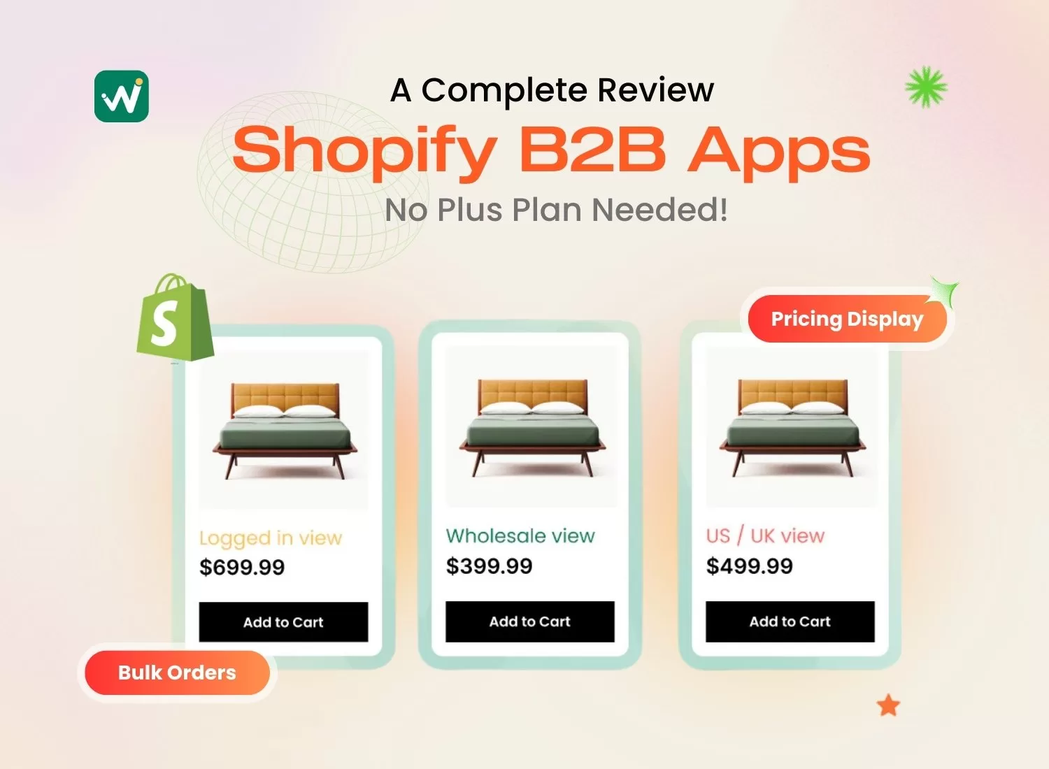 Review of 6 Easy Shopify B2B Apps: Wholesale Pricing, Forms, and Login