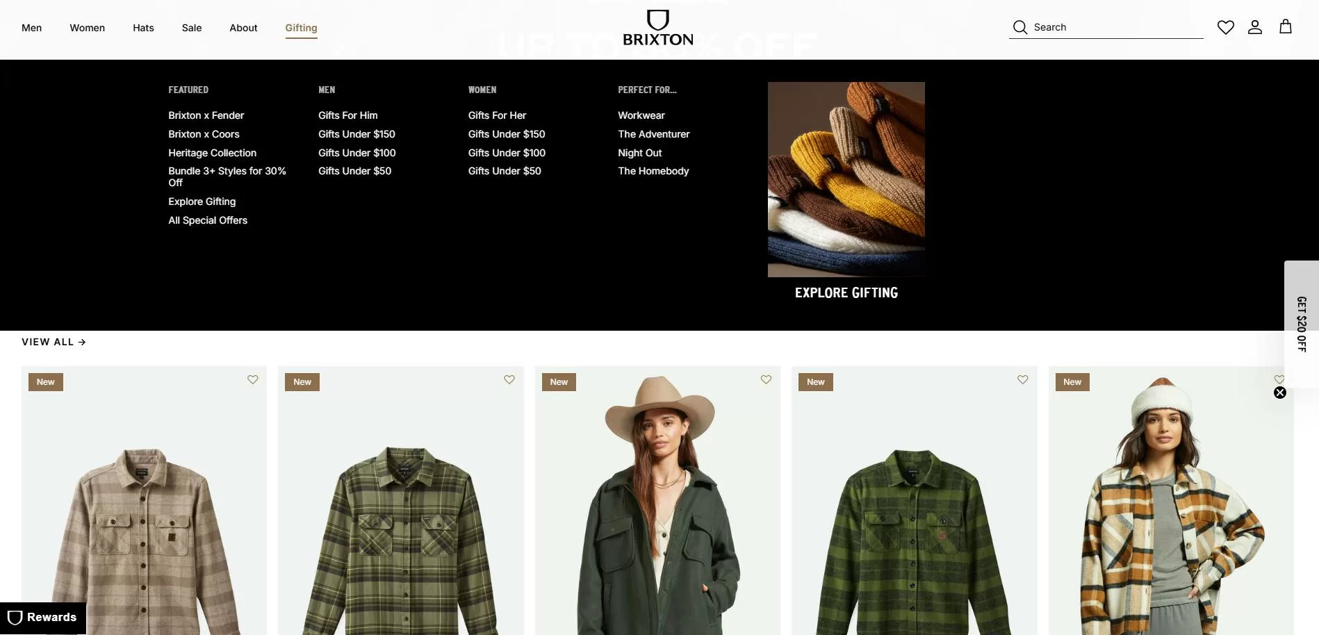Brixton Clothing Store (Shopify)