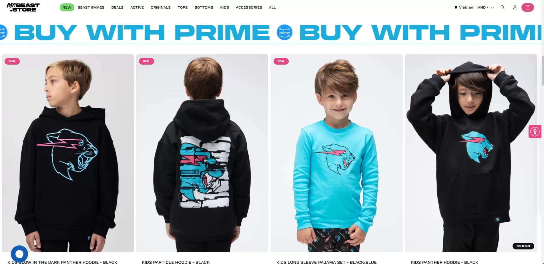 10+ Stunning Shopify Fashion Store Examples: Themes, Apps, and Key Insights Mr Beast Store