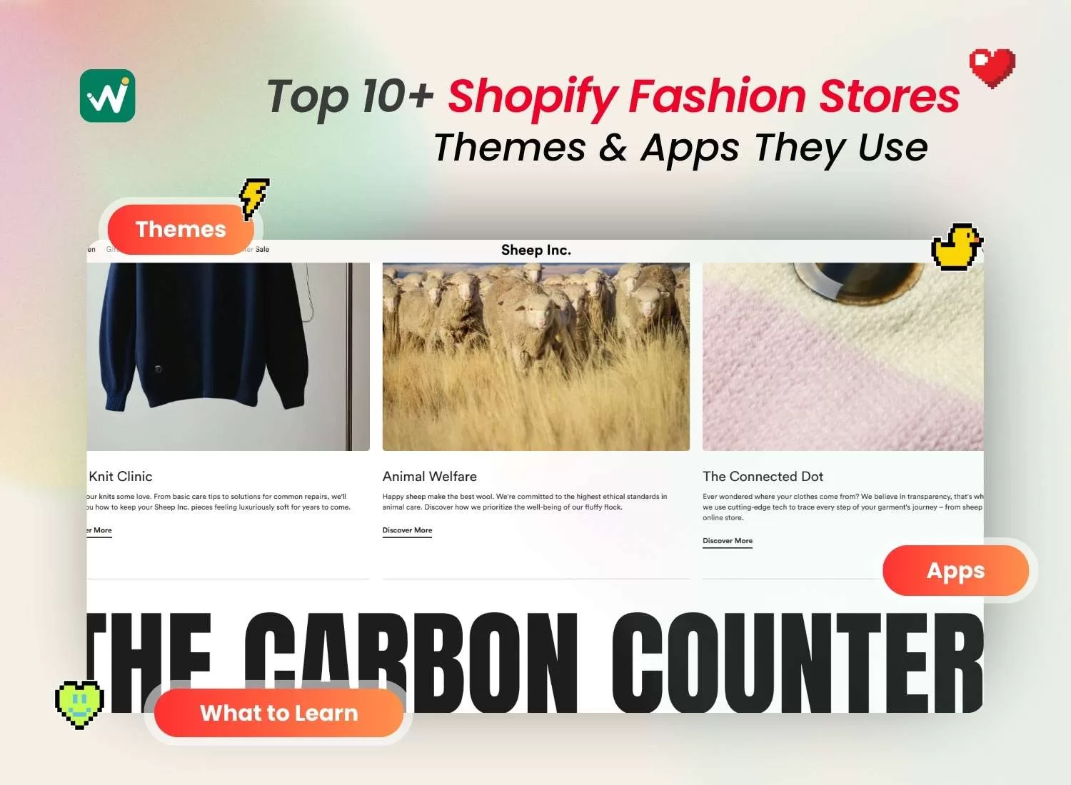 Shopify Clothing store examples: Themes and apps used