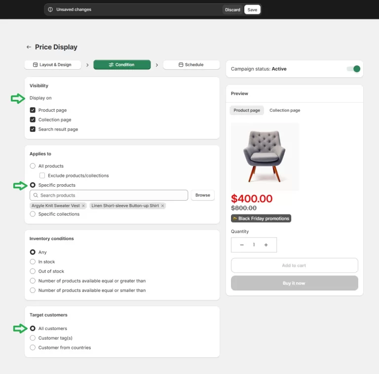 How to Customize Price Color/ Size/Typo/Position on Shopify
