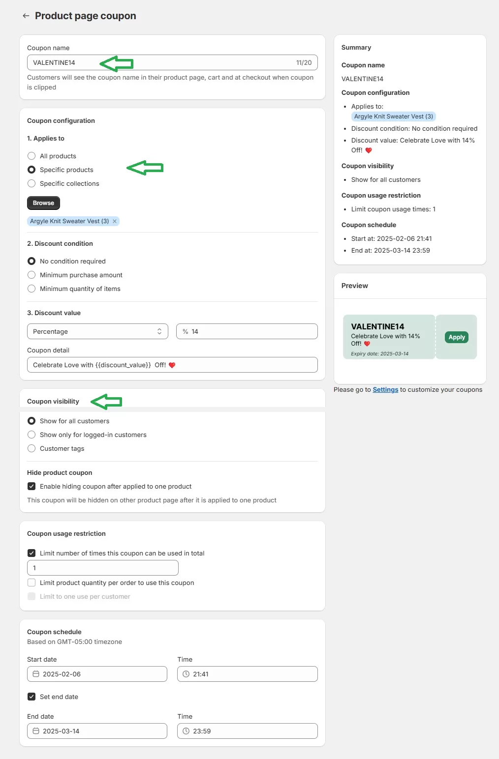 How to Add a Promo Code to the Product Page