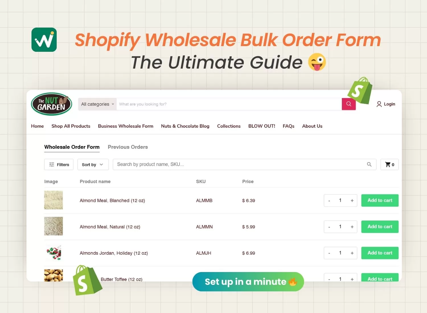 How to Create a Shopify B2B Wholesale Bulk Order Form? Super Easy Guide ☺️