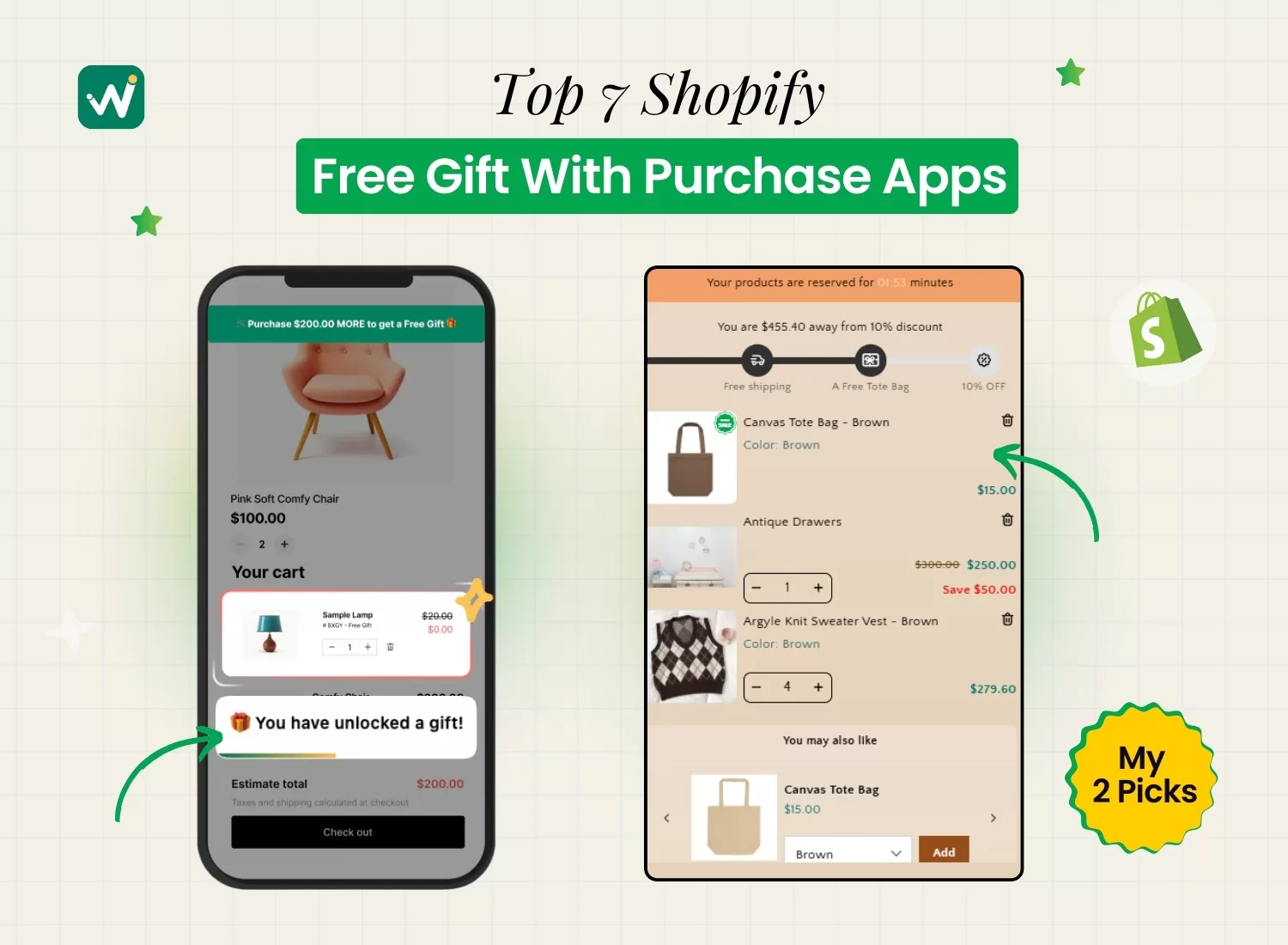 Stop Using the Wrong Shopify Free Gift With Purchase Apps! Here's my 2 Picks After Testing 7 Top Contenders
