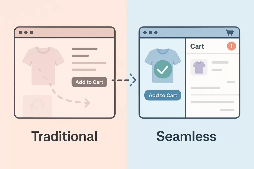 What Does "Add to Cart Without Leaving Page" Actually Mean?