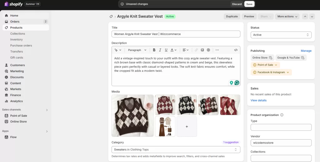 How to Edit a Shopify Product Page: Step-by-Step