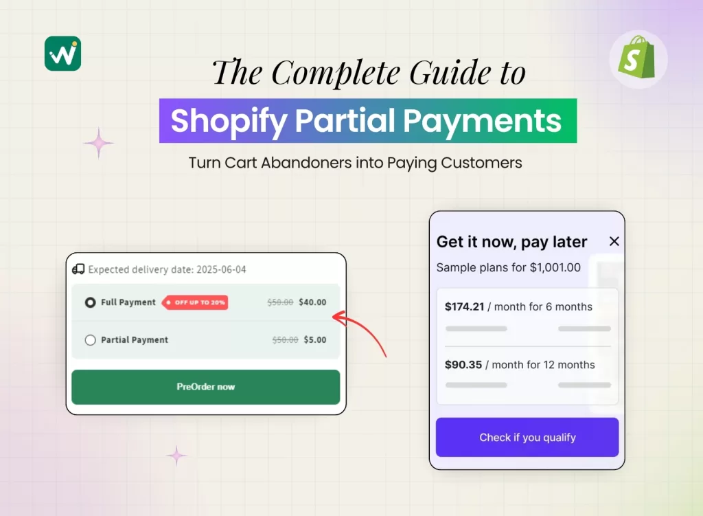 shopify partial payment